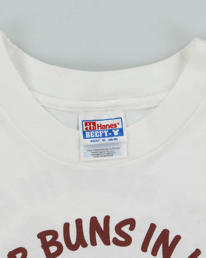 Vintage 90's Moose Buns Bakery Graphic T-Shirt - XL