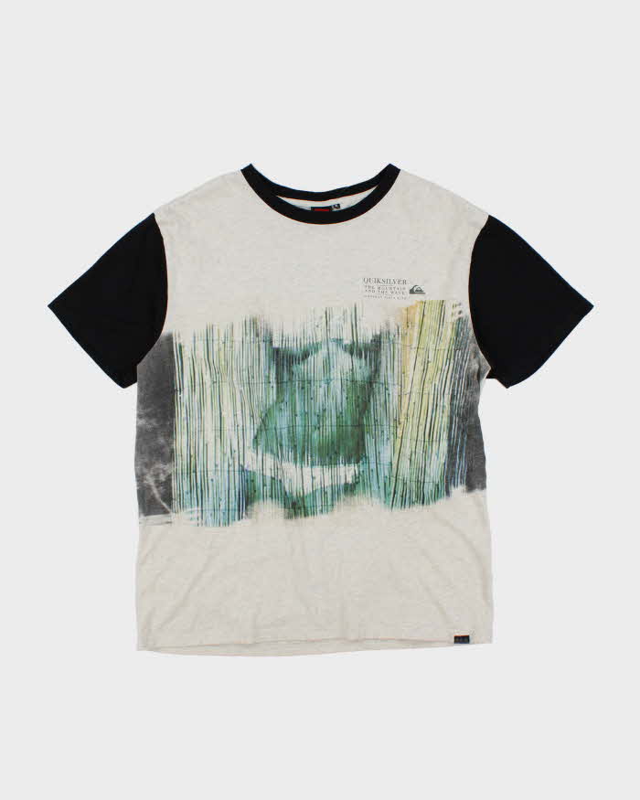 Vintage 2000's Quiksilver Graphic T-Shirt - XL