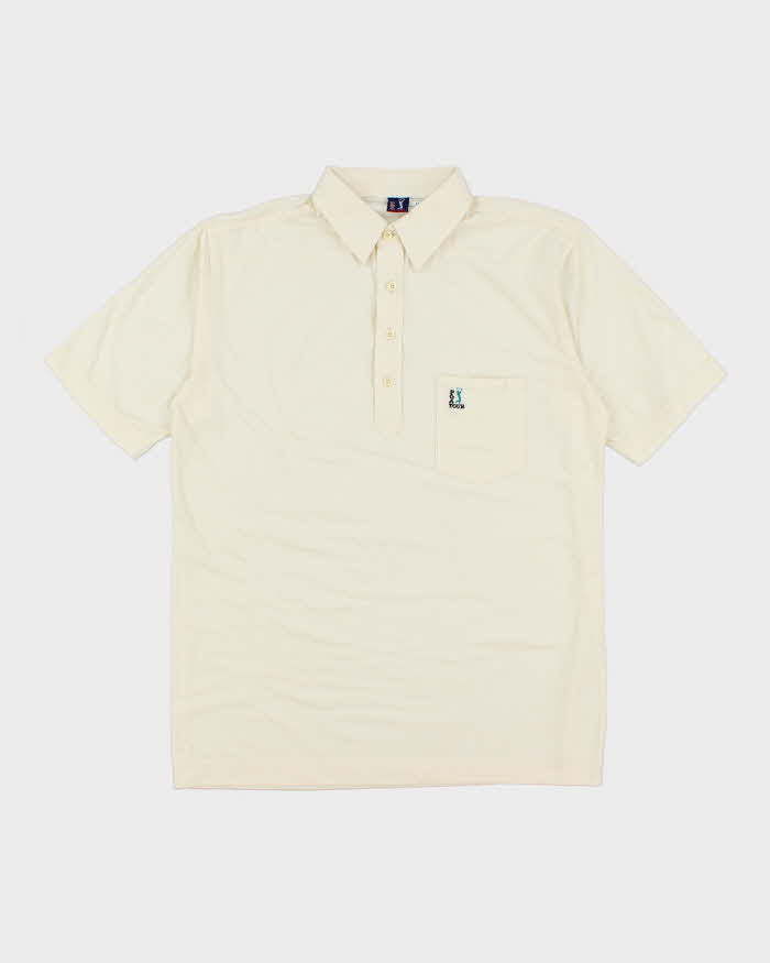 Vintage 90's PGA Tour Golf Embroidered Polo Shirt M