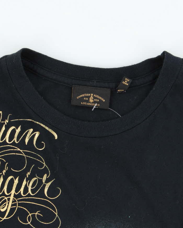 Vintage Y2k 00s Christian Audiger T-shirt - L