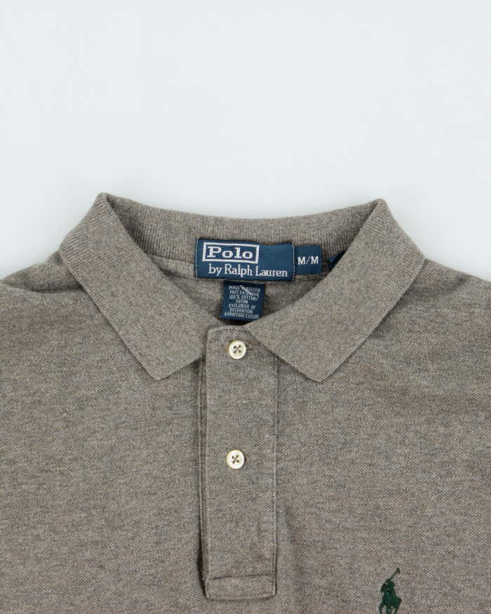 Vintage Ralph Lauren Long Sleeve Polo Shirt - M