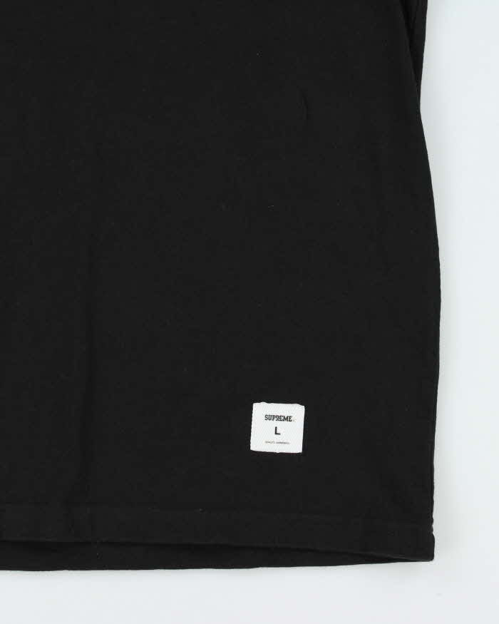 SS 2017 Supreme Arc Logo Black T-Shirt - L