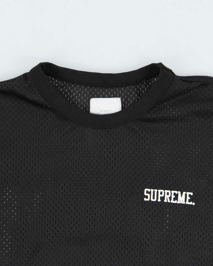 Supreme x Thrasher Black Crewneck Jersey - L
