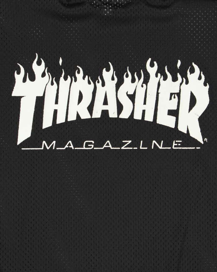 Supreme x Thrasher Black Crewneck Jersey - L
