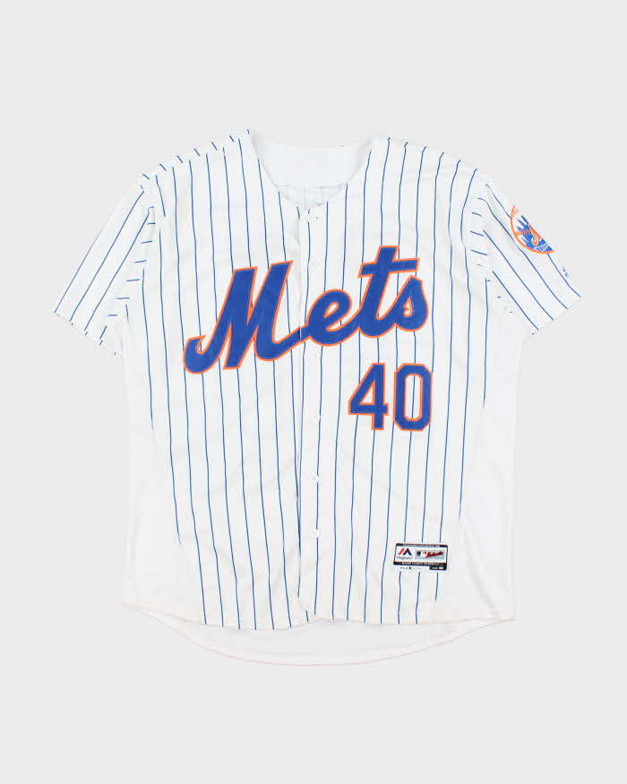 Majestic New York Mets Bartolo Colon Baseball Jersey - M