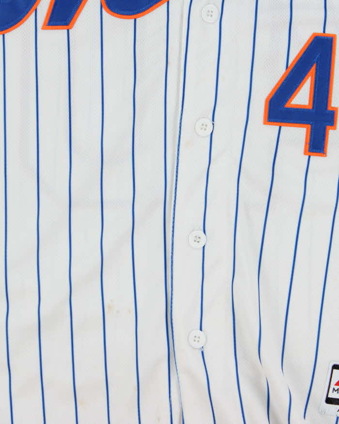 Majestic New York Mets Bartolo Colon Baseball Jersey - M
