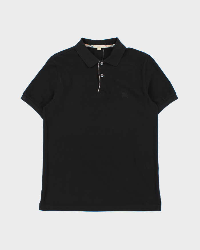 Vintage Y2K 00s Burberry Brit Nova Check Trim Short Sleeve Polo