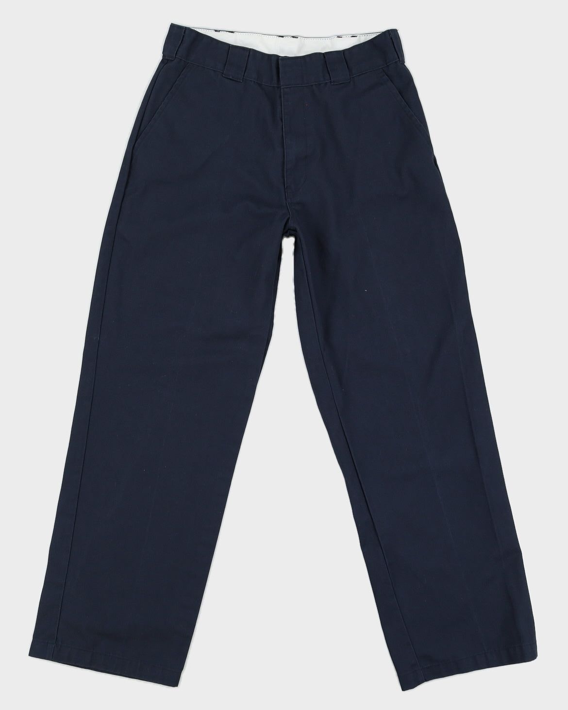 00s Dickies Blue Navy Trousers - W33 L31