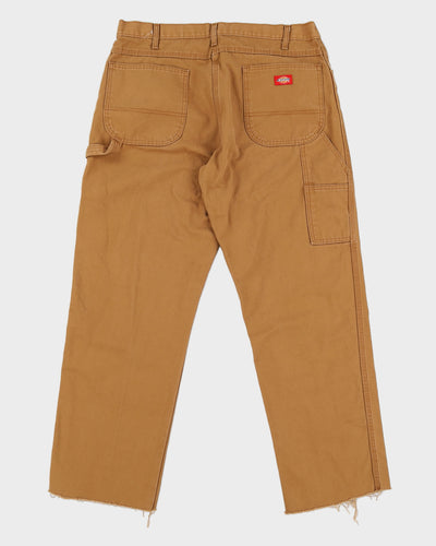 00s Dickies Brown Cargo Trousers - W36 L31