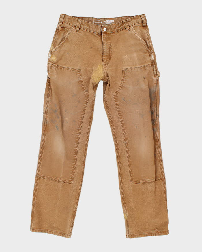 Carhartt Workwear Distressed Carpenter Trousers W34 L32
