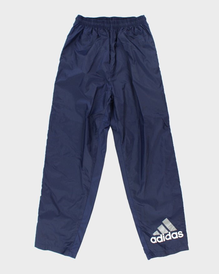 Vintage 90's Adidas Full Side Popper Shell Tracksuit Bottoms - M