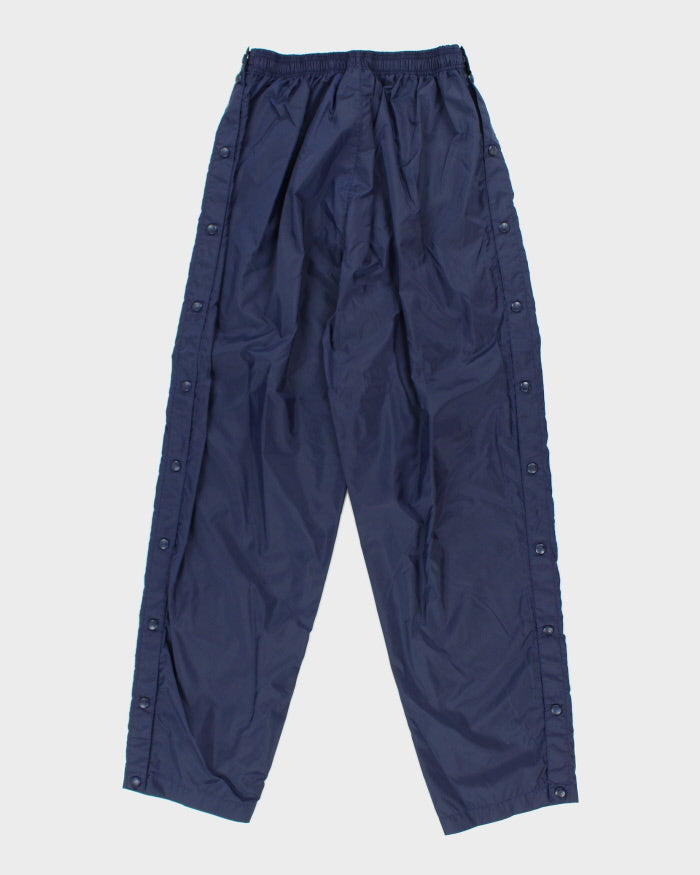 Vintage 90's Adidas Full Side Popper Shell Tracksuit Bottoms - M