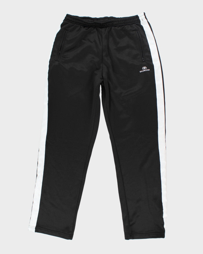Vintage Balenciaga Side Stripe Straight Leg Tracksuit Bottoms - W28 L28