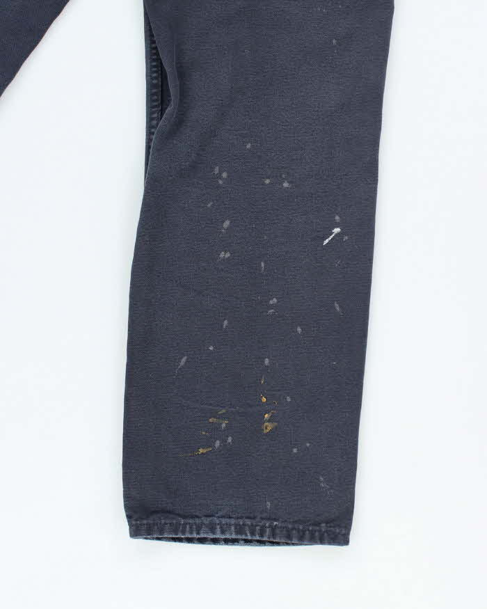 Vintage 00s Carhartt Navy Workwear Trousers - W30 L31