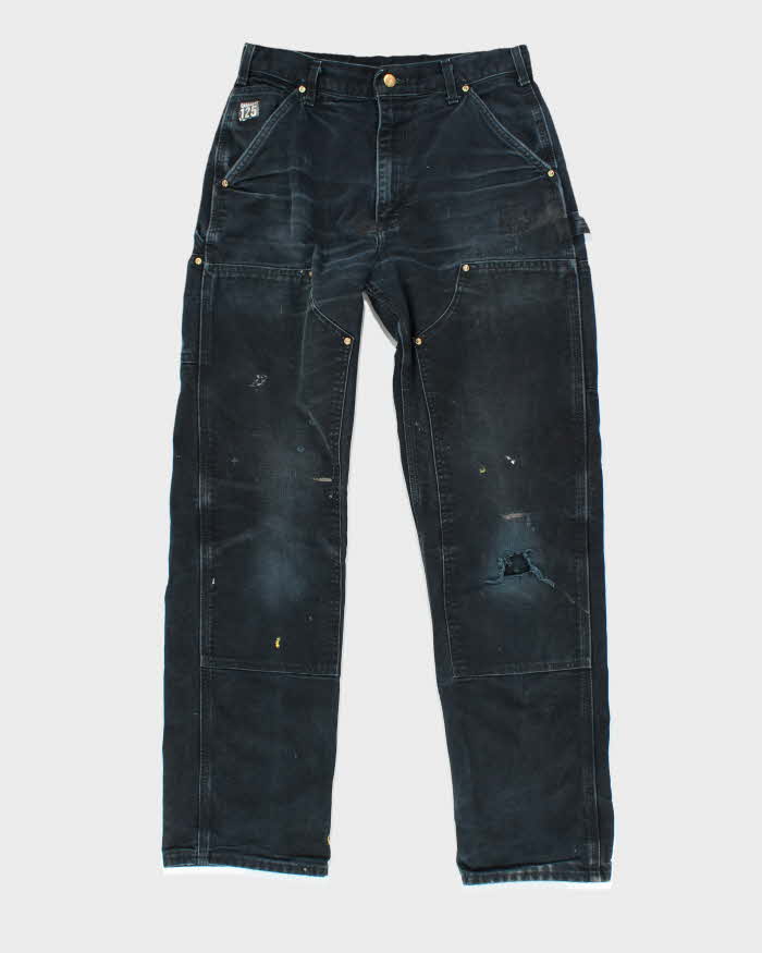 Vintage 90's Carhartt Distressed Double Knee Trousers - W28 L31