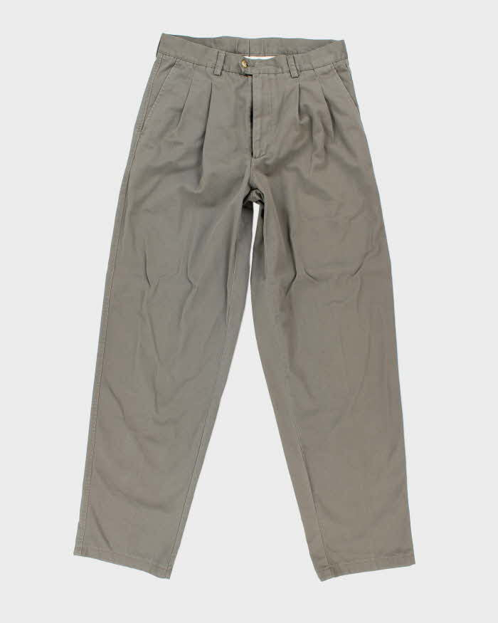 Vintage 90's Nautica Pleated Wide Leg Trousers W30 L33