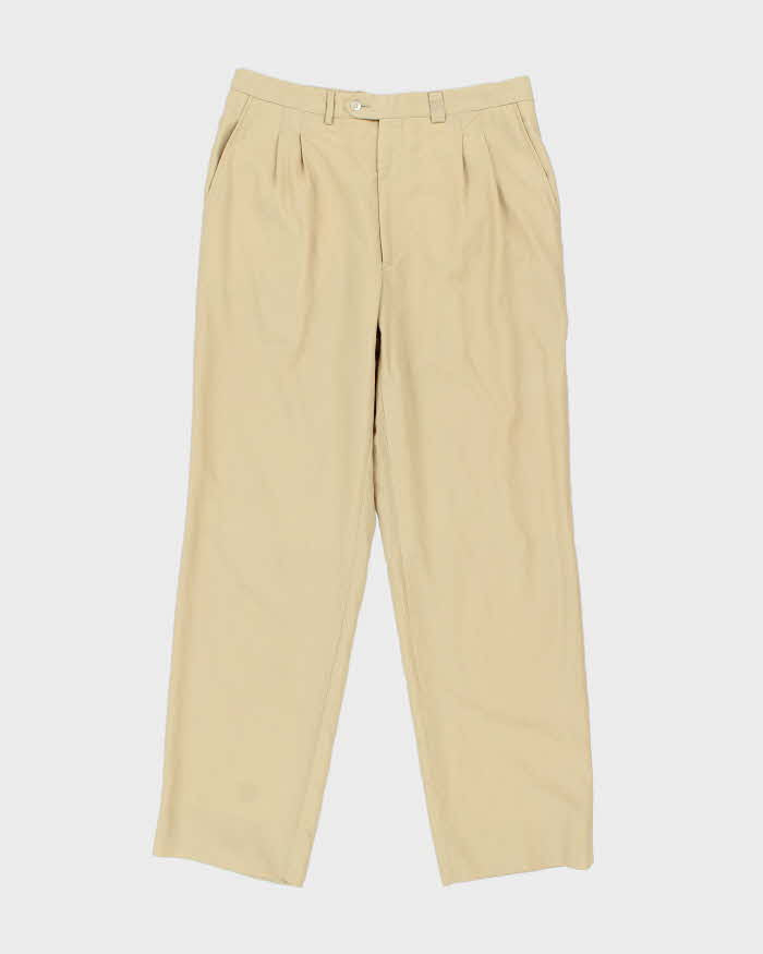 Vintage 1990s Givenchy Gentleman Wide Straight Fit Trousers - W34 L32