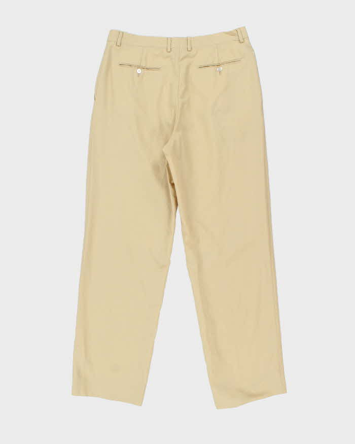 Vintage 1990s Givenchy Gentleman Wide Straight Fit Trousers - W34 L32