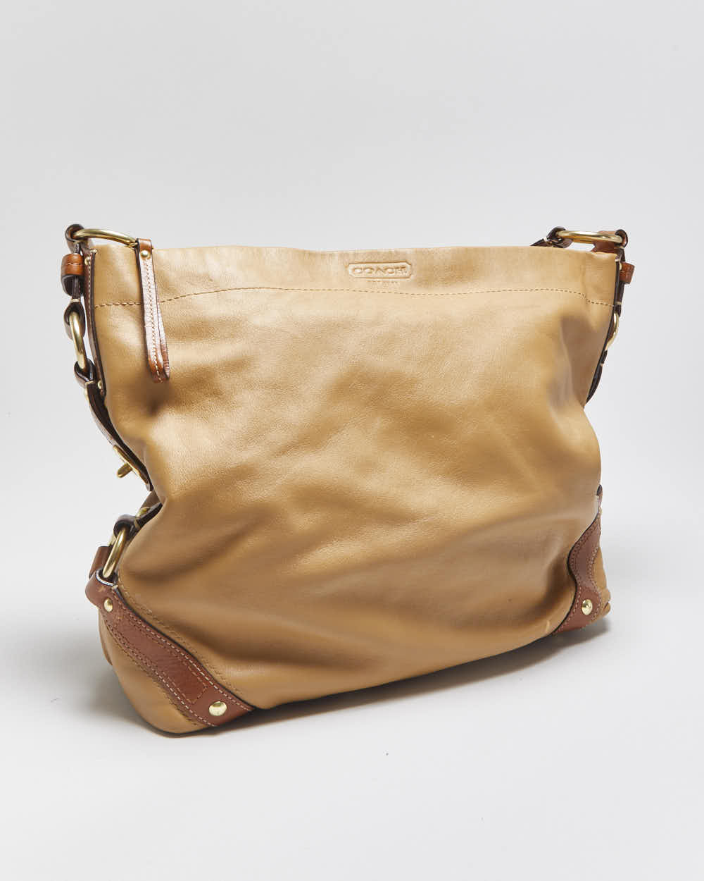 Vintage Y2k 2000s Coach Carly Leather Hobo Bag – Rokit