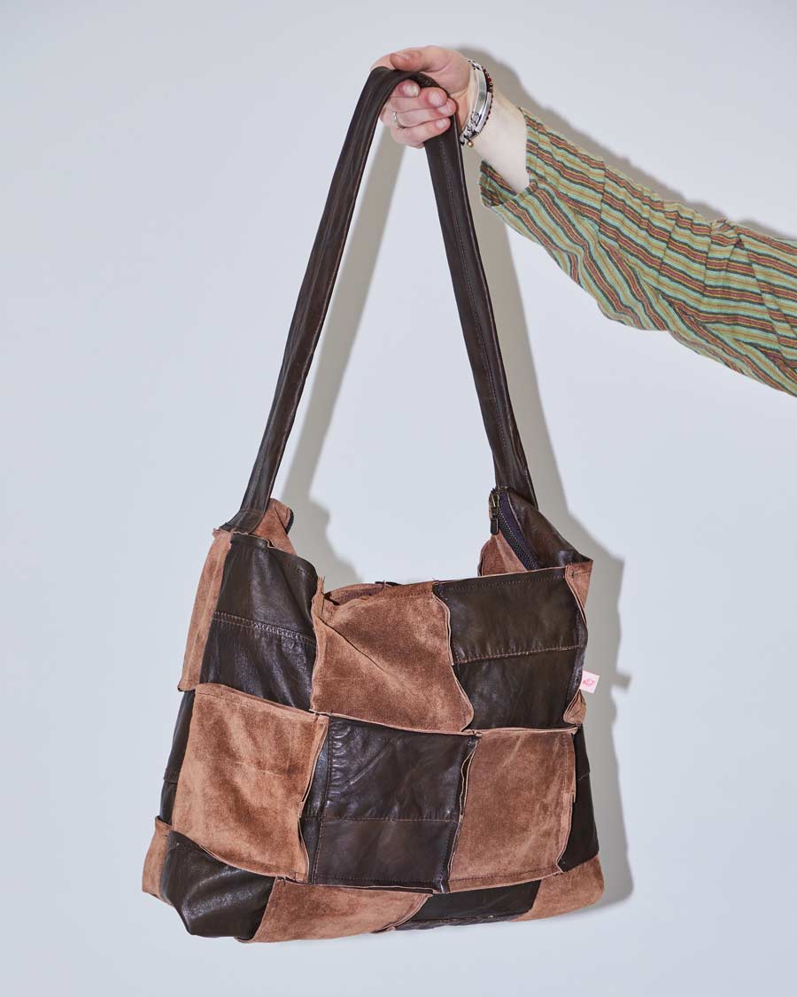 Rokit Originals Reworked Leather Shoulder Bag