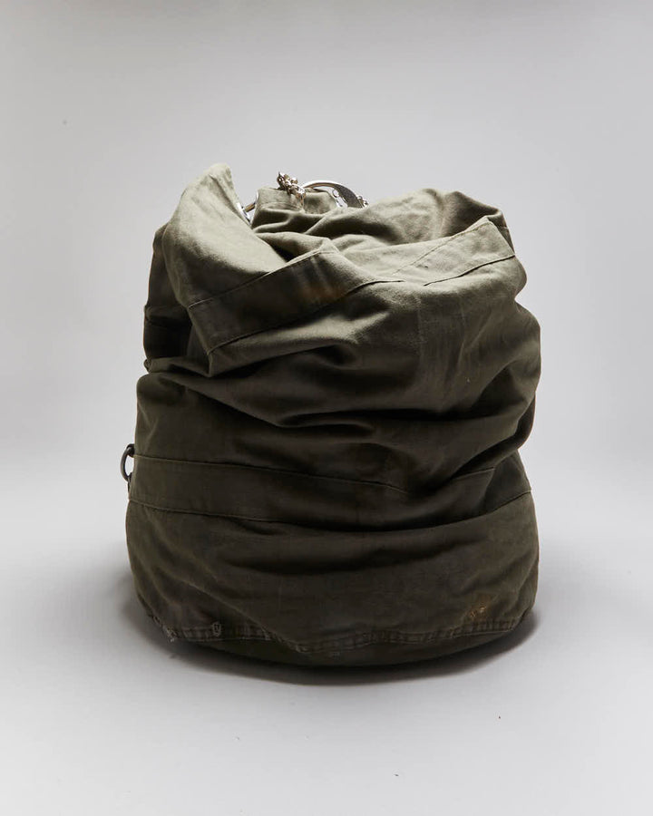 90s Vintage German Army Duffle Bag / Sea Bag 120L