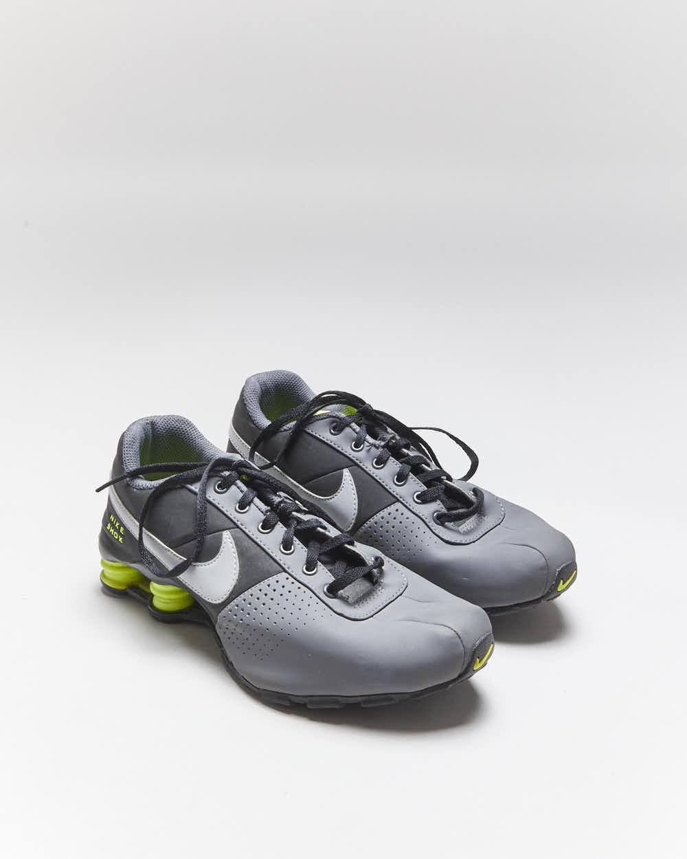 「nk」shadow6US9 Vintage 00s Nike Shox Neon Shadows Trainers - UK6 – Rokit