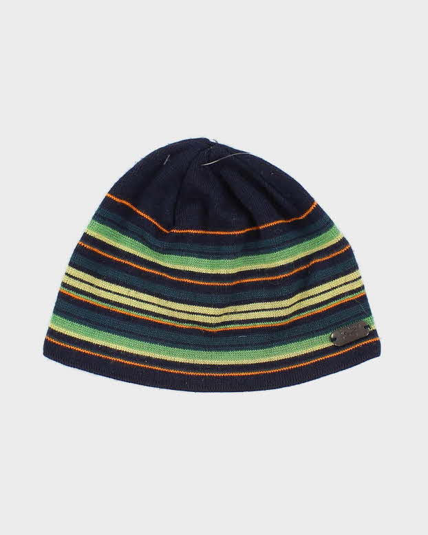 Unisex Blue And Green Stripped Arc display picture 2