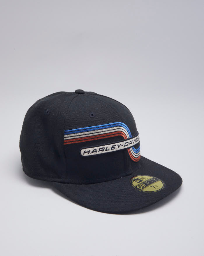 Harley Davidson Black Snapback