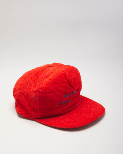 Vintage 80's Wilson Corduroy Trucker Cap - OS