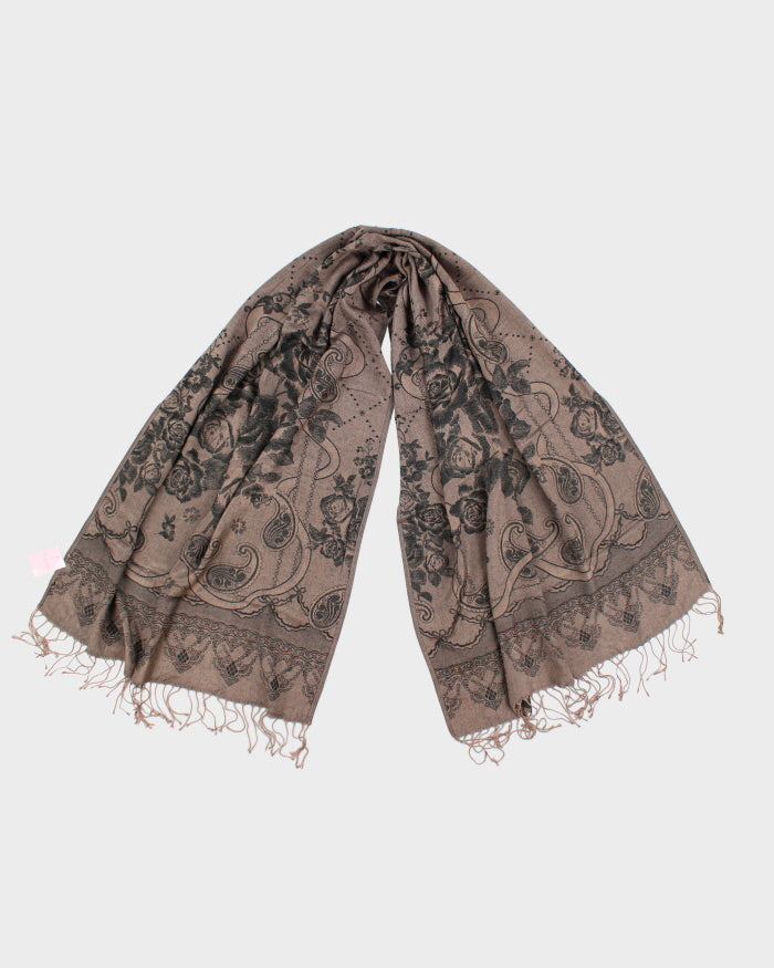 Sciarpa Pashmina In Cashmere Deadstock – Rokit