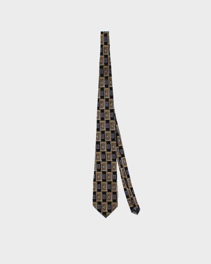 Vintage 1980s Christian Dior Baroque Silk Tie