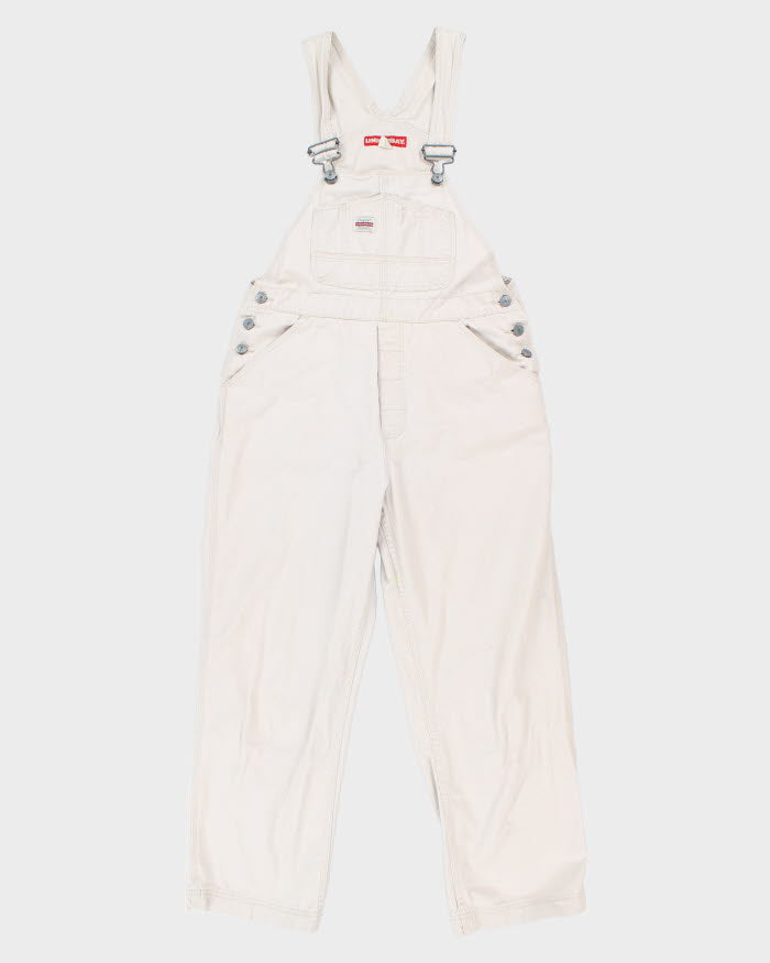 Vintage 90s Union Bay Cream Dungarees - S