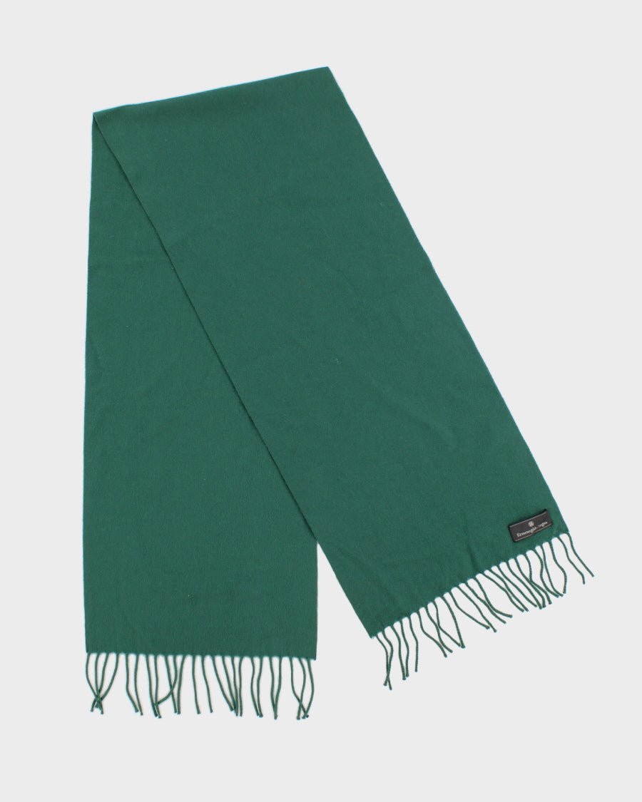 Forest Green Made in Italy Cashmere Scarf