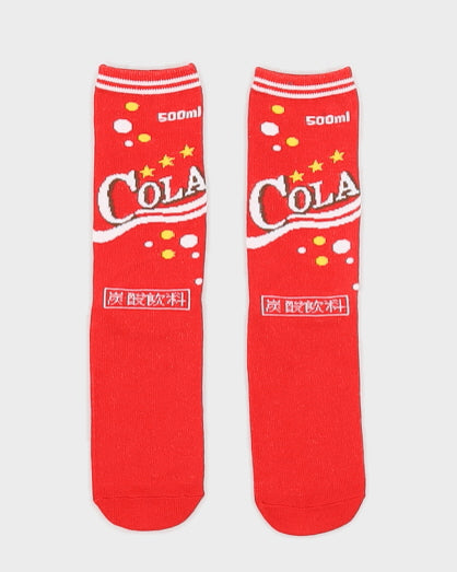 Cola Red Socks - One Size