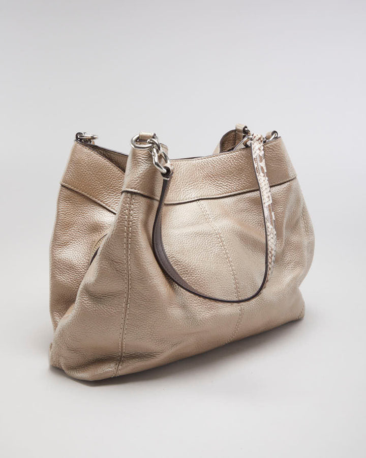 Coach Rose Gold Lexy Handbag - O/S
