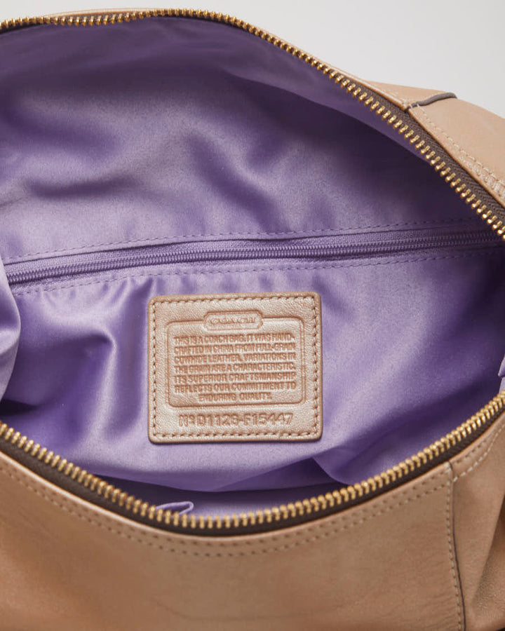 Pearl Coach Ashley Bag