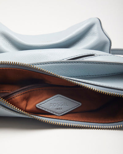 Fossil Light Blue CRossbody Bag