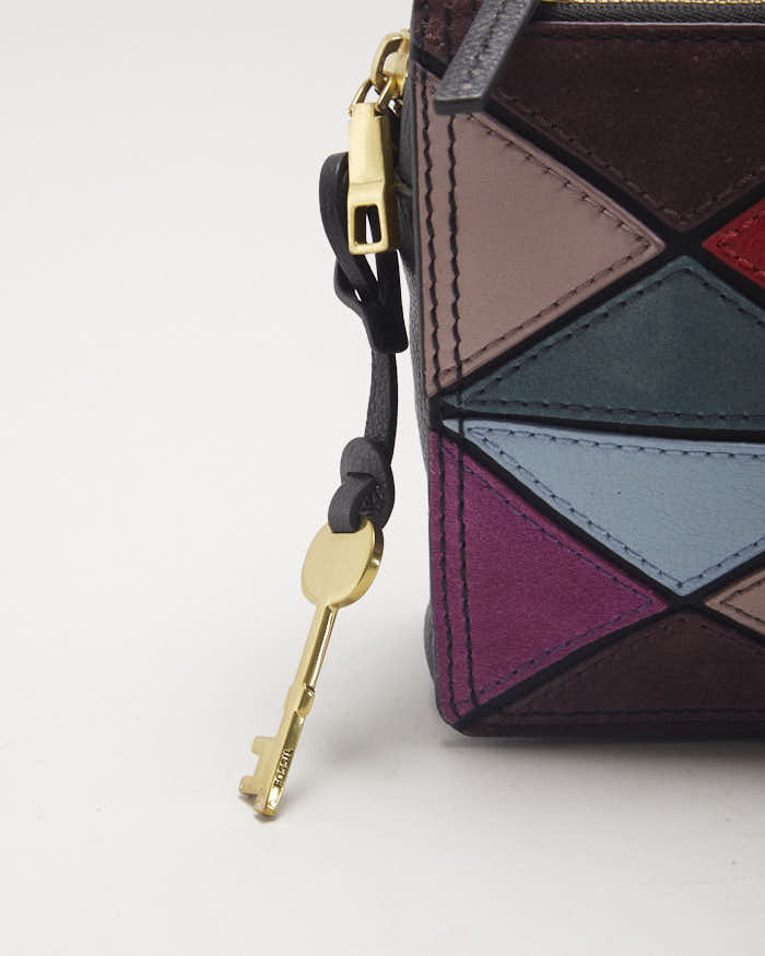 Fossil Multi Colour Leather Bag