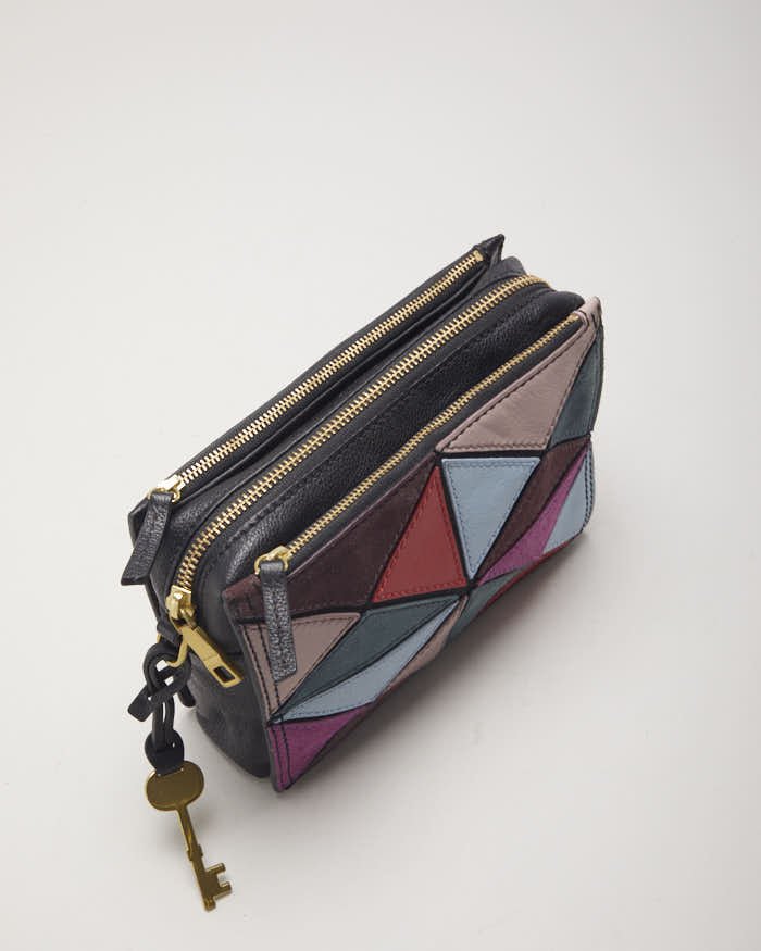 Fossil Multi Colour Leather Bag