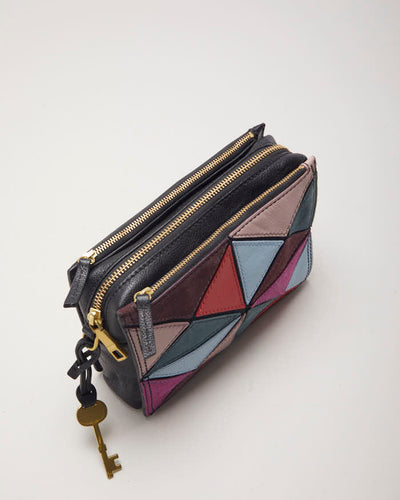 Fossil Multi Colour Leather Bag