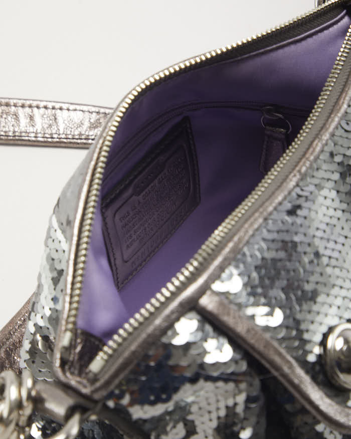 Coach Poppy Sequin Shoulder Crossbody Bag