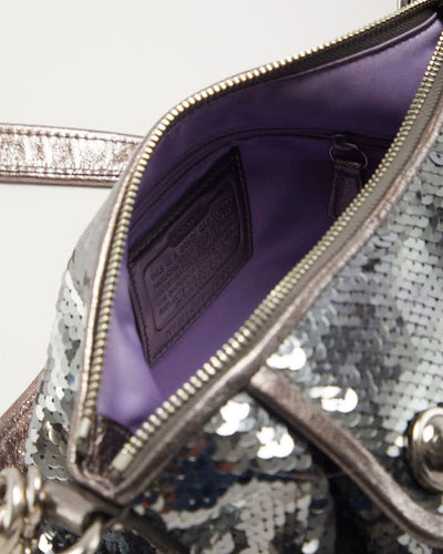 Coach Poppy Sequin Shoulder Crossbody Bag