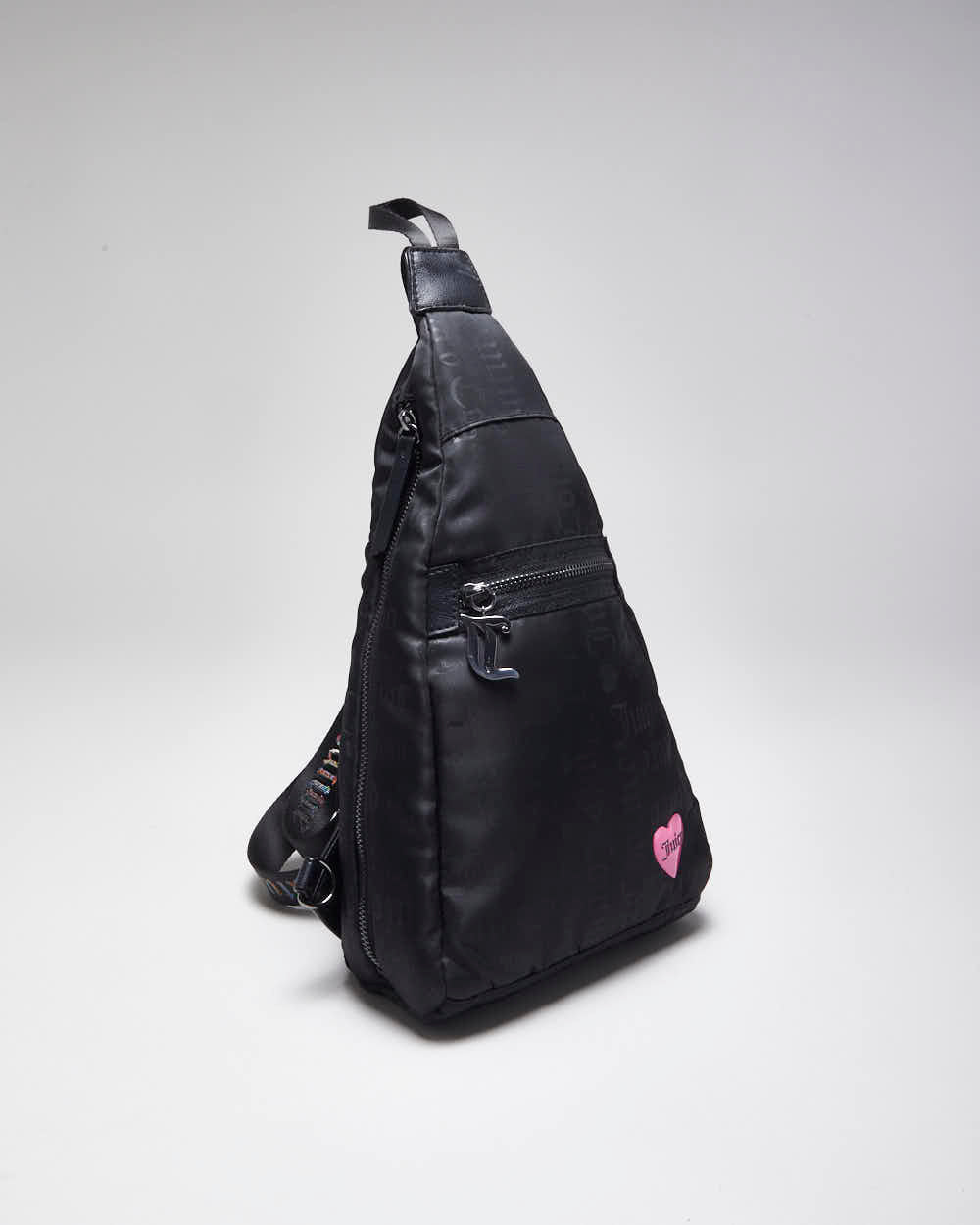 バッグ 00s real leather drawstring sling bagY2K Y2K 00s Juicy Couture Black Sling Bag – Rokit