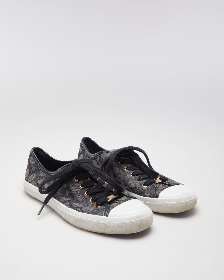 Coach discount monogram shoes