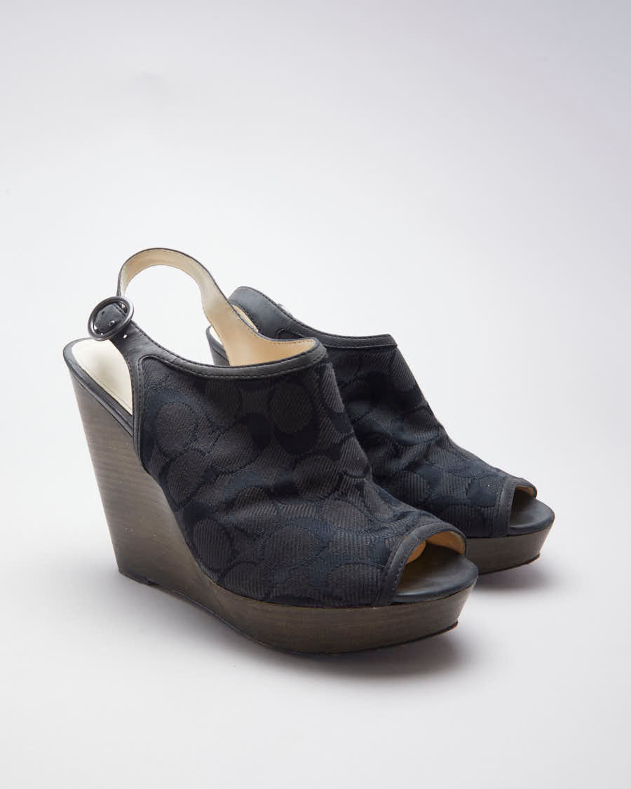 Coach wedge heels shop