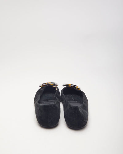 Roger Vivier Suede Ballet Flats - UK6.5