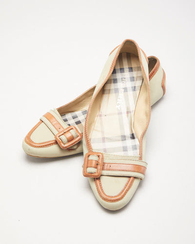 Burberry Buckle Ballet Flats - UK5