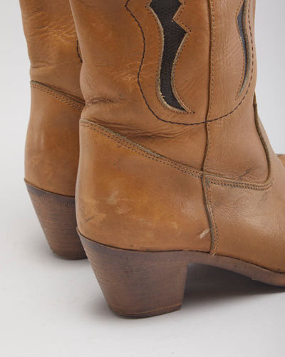 Vintage Cowboy Boots - UK4