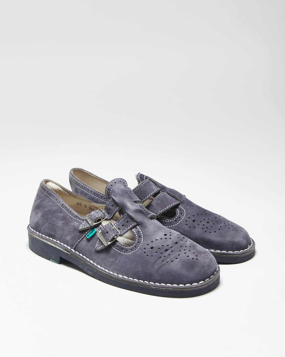 Vintage Kickers Mary Jane T Bar Shoes UK51