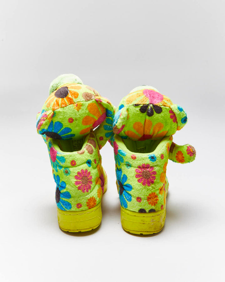 Adidas x Jeremy Scott Teddy Bear Flower Power Trainers - UK4